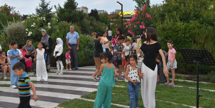 Yasamal rayonunda axşam konsertləri davam edir