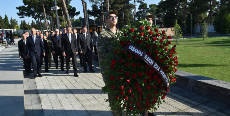 Yasamal ictimaiyyəti Anım Gününü qeyd edib