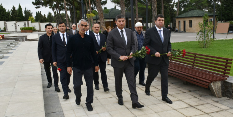 Yasamal rayonunda şəhidlərin anım mərasimi keçirilib