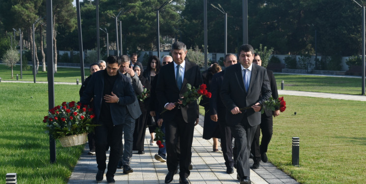 Yasamal rayonunda şəhidlərin il mərasimləri keçirilib