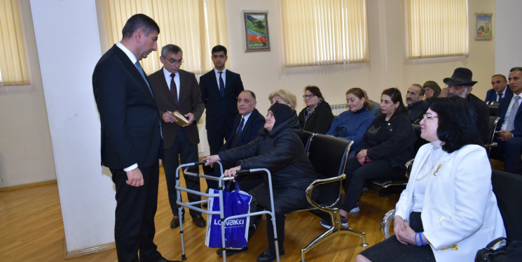 RİH başçısı təklif və müraciətləri qəbul etdi