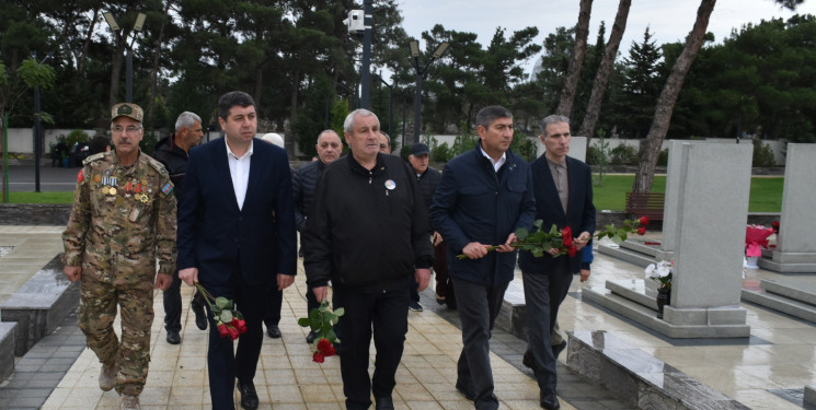 Yasamal rayonunda şəhidlər yad edilib