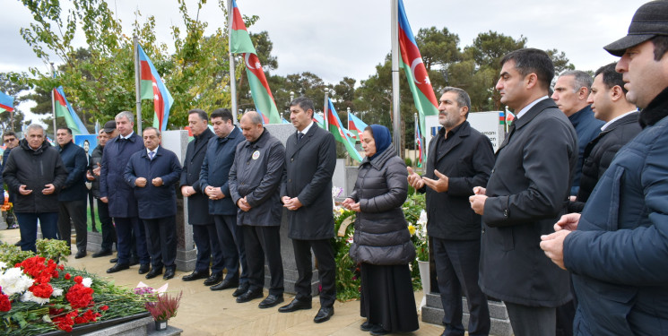 Şəhid hərbiçimizin xatirəsi yad edlib