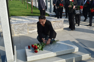 Şəhid Bəxşəliyev Natiq Saleh oğlunun anım mərasimi keçirilib