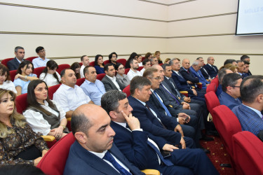 Yasamal rayonunda "Milli suverenlik və neft strategiyası” mövzusunda tədbir keçirilib