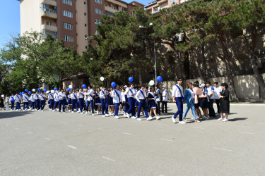 Yasamal rayonunun təhsil ocaqlarında “Son zəng” qeyd edilib