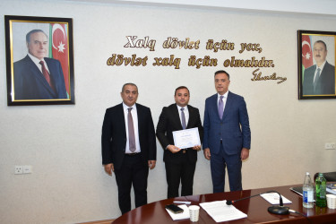 Yasamal Rayon İcra Hakimiyyətinin əməkdaşları üçün təlim təşkil olunub
