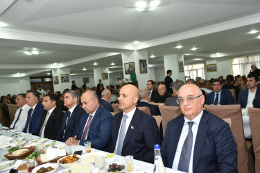 Təzə Pir məscidində şəhidlərimizin ruhuna ehsan süfrəsi açılıb