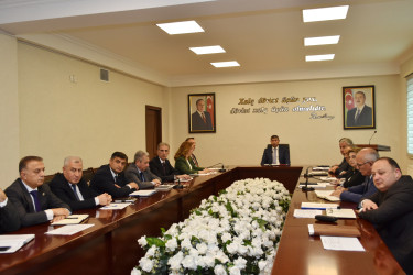 İcra Başçısı sakinləri inzibati binada qəbul etdi