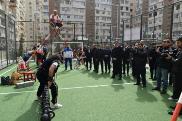 Yeni Yasamalda Novruz şənliyi
