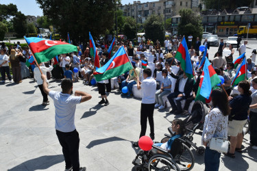 Yasamal parkında “UŞAQLARIN RƏNGLİ DÜNYASI” adlı festival keçirildi