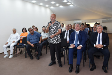 Yasamal rayonunda növbəti səyyar qəbul keçirilib