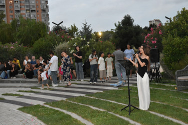 Yasamal rayonunda axşam konsertləri davam edir