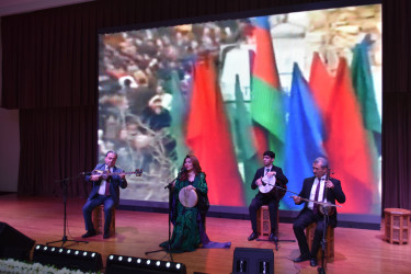 Yasamal rayonunda İlaxır Çərşənbə münasibətilə bayram konserti keçirilib
