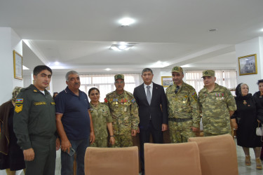 Təzə Pir məscidində şəhidlərimizin ruhuna ehsan süfrəsi açılıb