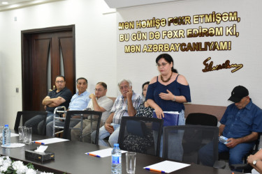 Yasamalın aztəminatlı sakinlərinə  ödənişsiz hüquqi yardım göstərilib