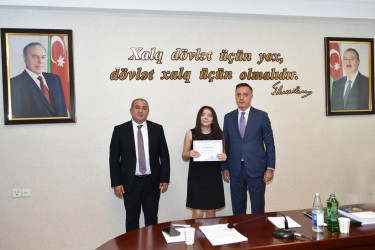 Yasamal Rayon İcra Hakimiyyətinin əməkdaşları üçün təlim təşkil olunub