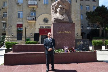 Yasamalda Mikayıl Müşfiqin 118 illiyi qeyd olundu