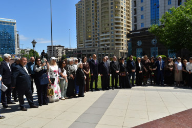 Yasamalda Mikayıl Müşfiqin 118 illiyi qeyd olundu