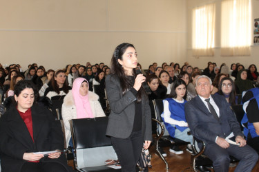 “Narkomaniya ümumbəşəri bəladır” mövzusunda maarifləndirici tədbir keçirilib