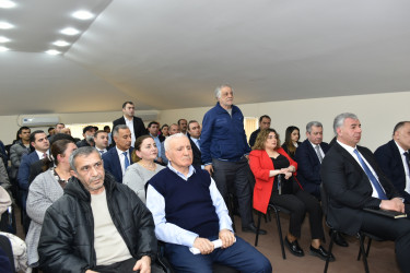 İcra Başçısı Yasamal sakinləri ilə görüşdü