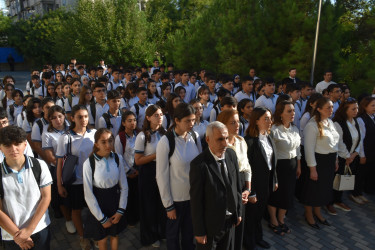 Yasamal rayonunun ümumtəhsil məktəblərində "Bilik günü" qeyd olunub