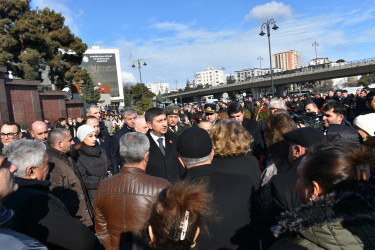 Yasamalda 20 Yanvar faciəsinin 35-ci ildönümü silsilə tədbirlərlə yad edilib