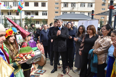 Yeni Yasamalda Novruz şənliyi