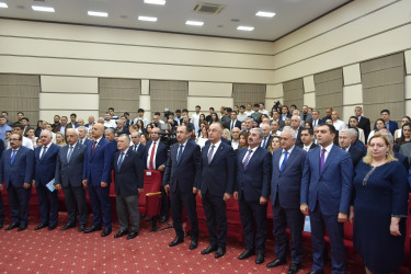 Yasamal rayonunda Şəhərsalma və Memarlıq ili çərçivəsində  konfrans baş tutub