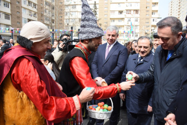 Yeni Yasamalda Novruz şənliyi