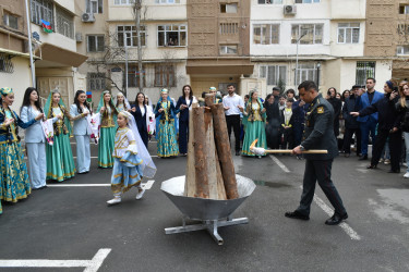 Yeni Yasamalda Novruz şənliyi