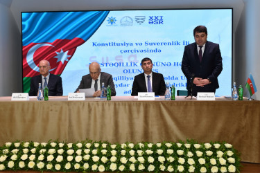 Yasamal rayon ictimaiyyəti 28 may Müstəqillik Gününü qeyd edib