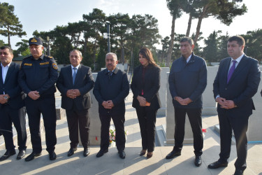 Şəhid Bəxşəliyev Natiq Saleh oğlunun anım mərasimi keçirilib