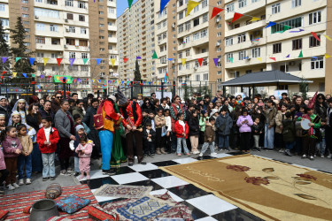 Yeni Yasamalda Novruz şənliyi
