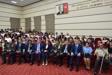 Yasamal rayonunda qazilərlə görüş keçirilib