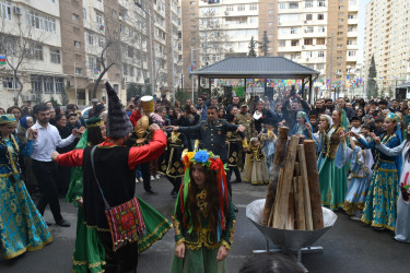 Yeni Yasamalda Novruz şənliyi