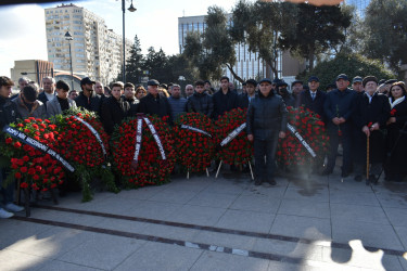 Yasamalda 20 Yanvar faciəsinin 35-ci ildönümü silsilə tədbirlərlə yad edilib