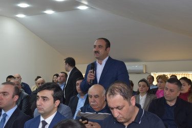 İcra Başçısı Yasamal sakinləri ilə görüşdü