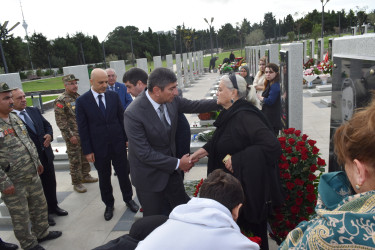 Şəhid leytenant Abbasov Teymur Feyruz oğlunun anım mərasimi keçirilib