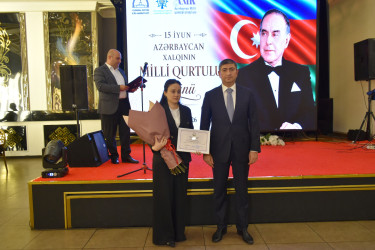 Yasamal ictimaiyyəti Milli Qurtuluş Gününü qeyd edib