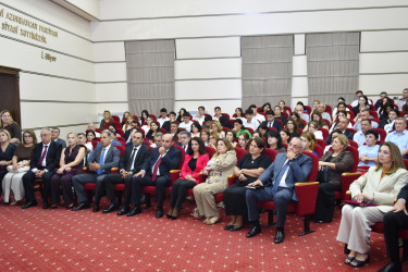 Yasamal rayonunda "Milli suverenlik və neft strategiyası” mövzusunda tədbir keçirilib