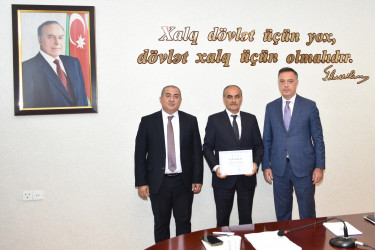 Yasamal Rayon İcra Hakimiyyətinin əməkdaşları üçün təlim təşkil olunub