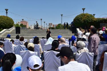 Yasamal parkında “UŞAQLARIN RƏNGLİ DÜNYASI” adlı festival keçirildi