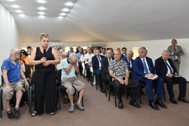 Yasamal rayonunda növbəti səyyar qəbul keçirilib