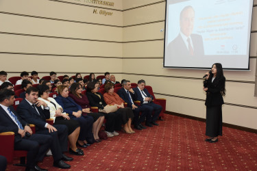 Yasamal rayonunda “Heydər Əliyev və Azərbaycan tarixi” mövzusunda ənənəvi elmi-praktik konfrans keçirildi