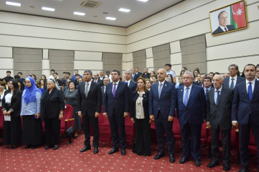 Yasamalda Beynəlxalq Müəllimlər Günü qeyd olunub