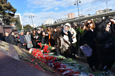 Yasamalda 20 Yanvar faciəsinin 35-ci ildönümü silsilə tədbirlərlə yad edilib