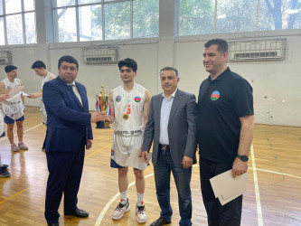 Ümummilli Lider Heydər Əliyevin anadan olmasının 101-ci ildönümü münasibətilə basketbol turniri keçirildi.