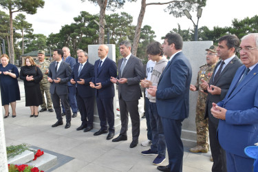 Şəhid leytenant Abbasov Teymur Feyruz oğlunun anım mərasimi keçirilib