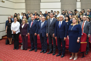 Yasamal ictimaiyyəti Müstəqilliyin Bərpası Gününü qeyd edir